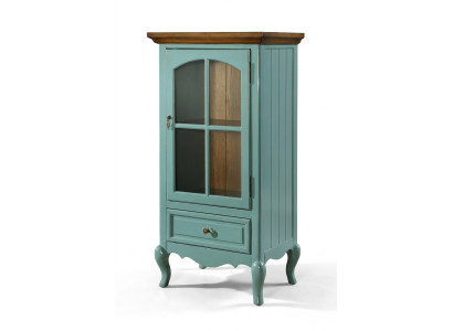 Vitrina clásica Armario Vitrinas Vitrinas Muebles americanos verde