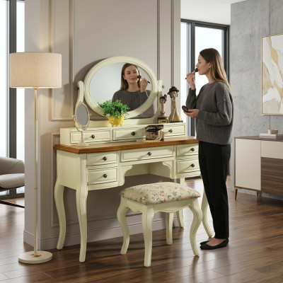 Tocador de maquillaje, mesas de maquillaje, consola de mesa, cómoda, armarios, mesas consola