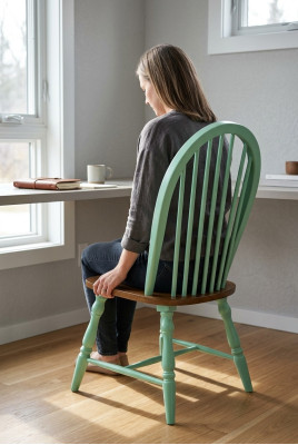 Diseño de silla sillón conjunto de comedor tapizado de estilo rústico muebles de diseño de sillas.