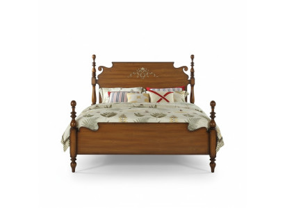 Diseño Dormitorio 3 piezas Cama 2x Mesita de noche Conjunto de camas de lujo americanas Muebles