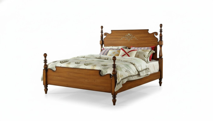 Diseñador cama cama camas madera americano hotel lujo dormitorio nuevo.