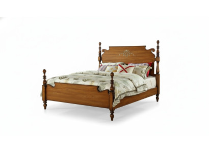 Diseñador cama cama camas madera americano hotel lujo dormitorio nuevo.