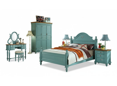 Hotel Camas Acolchadas Doble Americana Bix XXL Madera Tela Cama Diseño Elegante