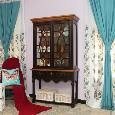 Armario Bar Aparador Vitrina Sala de estar Estante Diseñador Muebles Gabinete de vidrio Nuevo