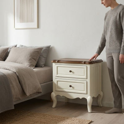 Mesa de noche, mesa de diseño, mesa auxiliar de dormitorio, mesas de noche, muebles nuevos.