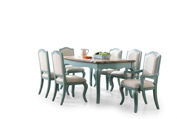 Mesa de comedor Mesa de madera clásica designer mesa de madera mesa de comedor salón mesa de madera