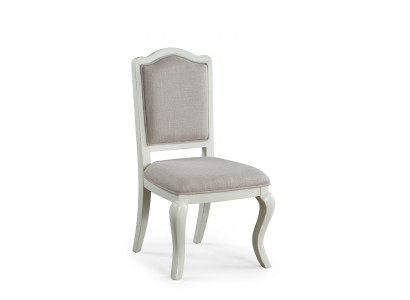 Silla de comedor tapizada de casa de campo Madera real Silla de oficina Silla de diseñador Sillas Nuevas
