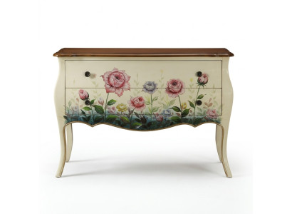 Diseño de cómoda de madera moderna Decoración de aparador Alto armario