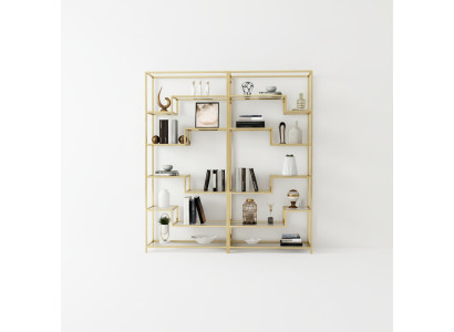 Diseñador Separador de estantes de pared Sistema de gabinetes de sala de estar Muebles de oficina nuevos