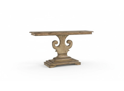 Mesa consola de diseño de madera, mesa consola de lujo, mesa auxiliar nueva.