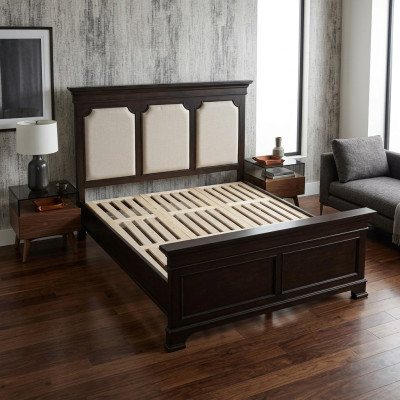 Diseño cama doble cama de cuero camas cama madera acolchada dormitorio matrimonio 180x200