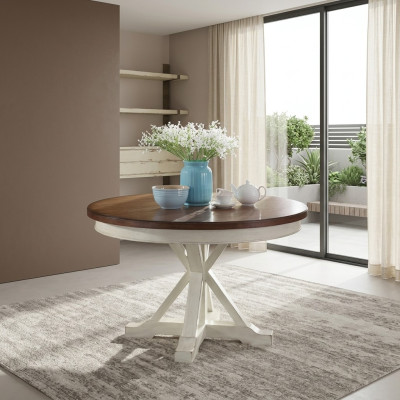 Mesa de comedor de madera mesas sala de estar comedor mesa madera maciza 122x77cm mesas macizas