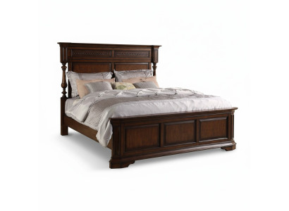 Cama de madera cama cama doble madera dormitorio hotel 180x200cm Nuevo camas Nuevo