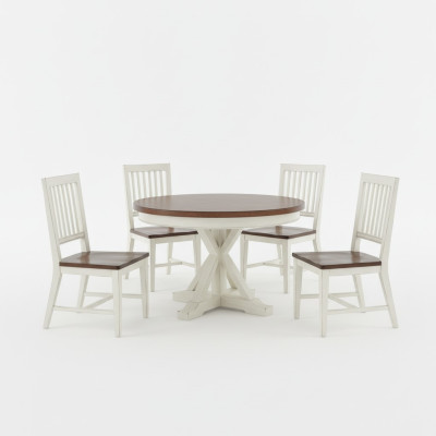 Mesa de comedor conjunto de 4 sillas Grupo de comedor Mesa clásica Juego de mesas nuevo
