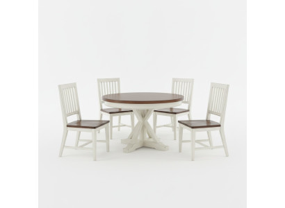 Mesa de comedor conjunto de 4 sillas Grupo de comedor Mesa clásica Juego de mesas nuevo