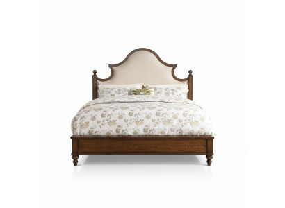 Cama Acolchada de Diseño de Lujo Doble Hotel Camas Dormitorio Textil 180x200cm Nuevo