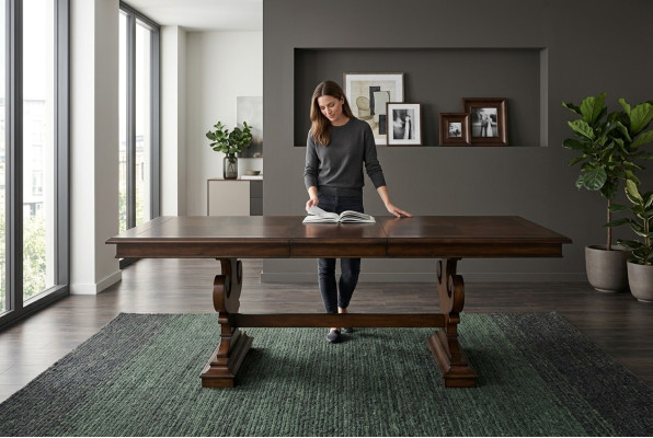 Mesa de comedor Diseño Mesas Mesa de comedor Madera Comedor Mesa de salón Mesa 200x100 Nuevo