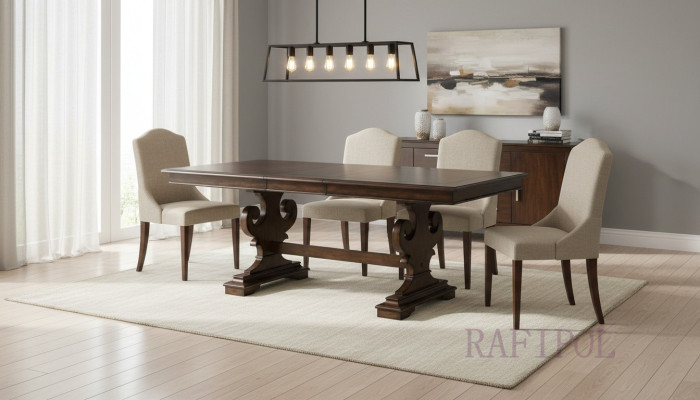Mesa de comedor Diseño Mesas Mesa de comedor Madera Comedor Mesa de salón Mesa 200x100 Nuevo