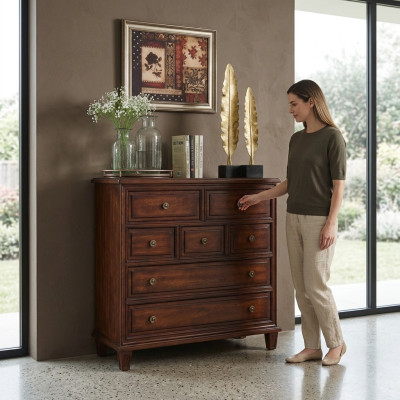 Muebles estilo italiano, cómoda, aparador, armario, mueble alto, muebles de madera maciza, nuevo.