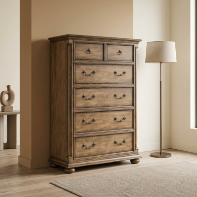 Armario Cómoda Diseño Mesa para TV Credenza Madera Real Buffet Cómodas Aparador