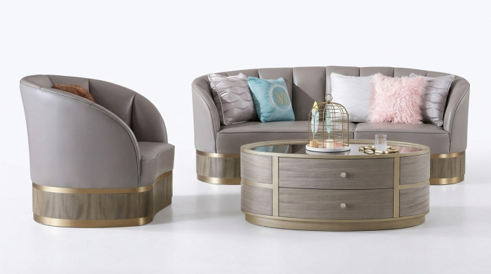Sillón Diseñador Silla Tapizada Relax Tela Textil Cuero Salón Club Individual Nuevo
