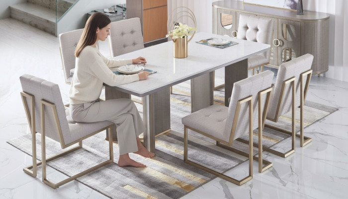 Diseño de silla acolchada Royal Silla Silla de comedor Silla de oficina Silla Clásica