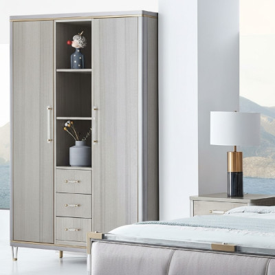Armario del dormitorio, armario, armarios, armarios para la ropa, armario de madera.