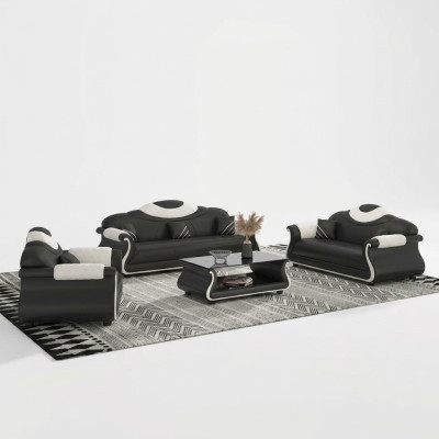 Conjunto de sofás de 3+2+1 plazas Muebles de sofá 3 piezas Sofá cama sofá Sofá acolchado