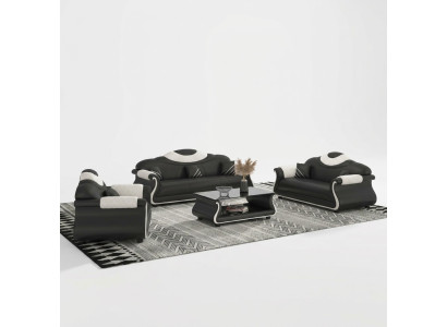 Conjunto de sofás de 3+2+1 plazas Muebles de sofá 3 piezas Sofá cama sofá Sofá acolchado