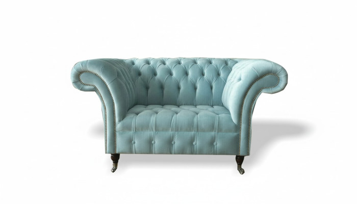 Chesterfield Sessel Diseño Sofá Sofá Sofás Tela Muebles Nuevos