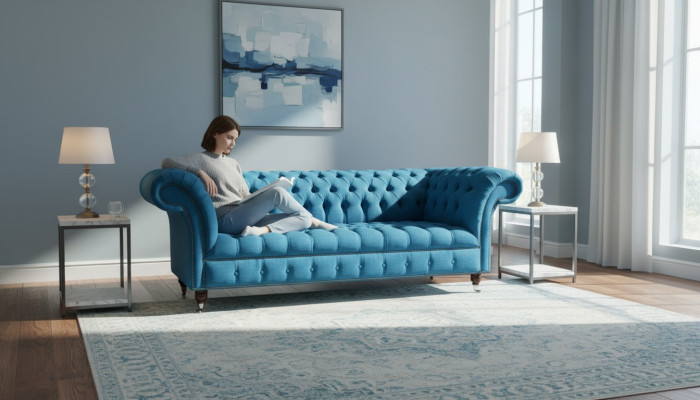 Diseño Sofá Tapizado Sofas Tela Moderno Conjunto de sofás de 3 plazas Sofás