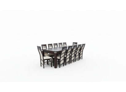 Juego completo de mesa comedor silla 12x sillas comedor grupo de madera mesas 13 piezas
