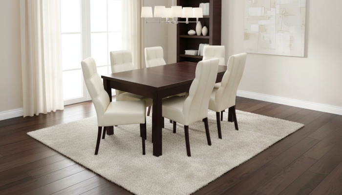 Conjunto de comedor, mesa de comedor 6 x juego de sillas set conjunto mesa grupo de comedor de 7 piezas. Mesas Nuevo