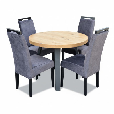 Mesa de comedor 4 sillas Set de comedor Grupo de comedor Sillas modernas Mesa Mesas 5 piezas.