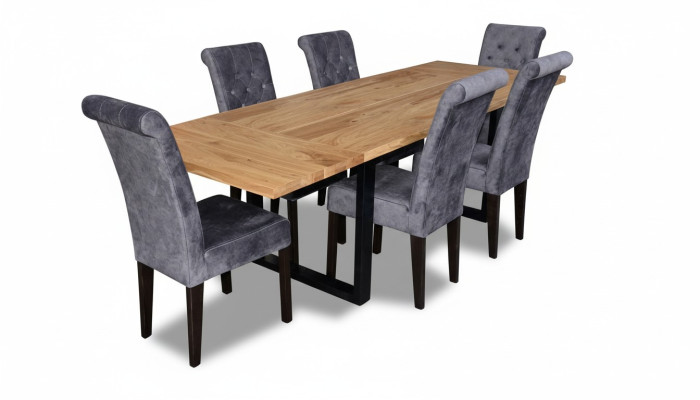 Mesa de comedor con 6 sillas conjunto de comedor mesas de grupo de comedor con 7 piezas nuevo