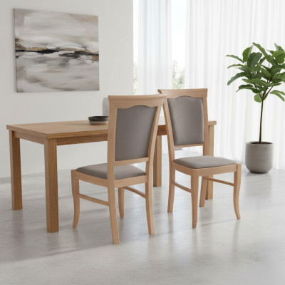 Diseño 1x juego de sillas silla de comedor sillón muebles de madera sillas reclinables cocina