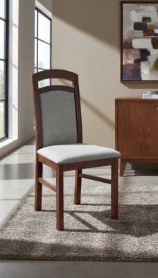 Sillas de madera modernas Club Lujo Diseño de tela Silla Sillón Nuevo Sillón Acolchado