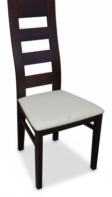 Textil 1x Silla de comedor de madera maciza silla tapizada de madera sillas de restaurante comedor