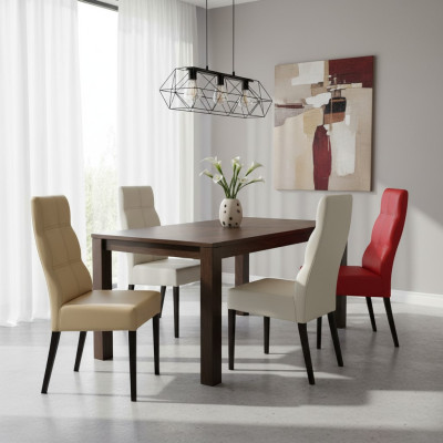Silla de diseñador Lujo Sillón Tapizado Sillas Comedor de Gastro Diseño Asiento Nuevo