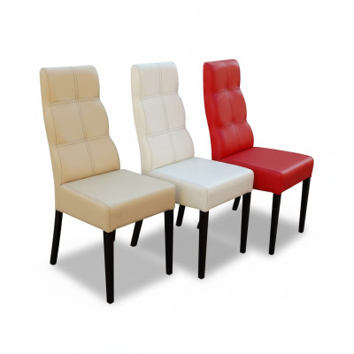 Silla de diseñador Lujo Sillón Tapizado Sillas Comedor de Gastro Diseño Asiento Nuevo