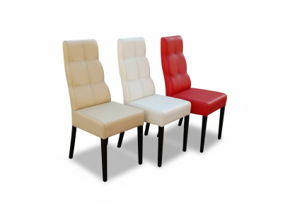 Silla de diseñador Lujo Sillón Tapizado Sillas Comedor de Gastro Diseño Asiento Nuevo