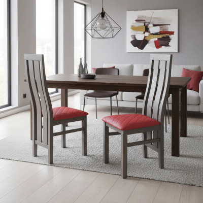 Silla Azul Sillas de comedor Diseño Muebles de lujo Diseño Sillones Acolchados Nuevos !