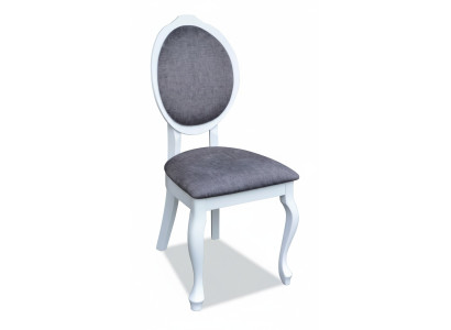 Diseño moderno Sillas blancas Silla Silla de comedor Silla real de respaldo de madera