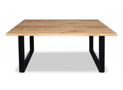 Mesa Mesa de comedor Mesa de madera Mesa de conferencias Madera Mesas Beige Madera real Muebles S7