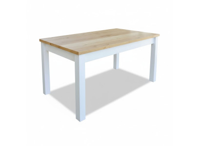 Mesa de comedor Grupo de mesas de madera para sala de estar Diseño de nuevos muebles de 160 cm.