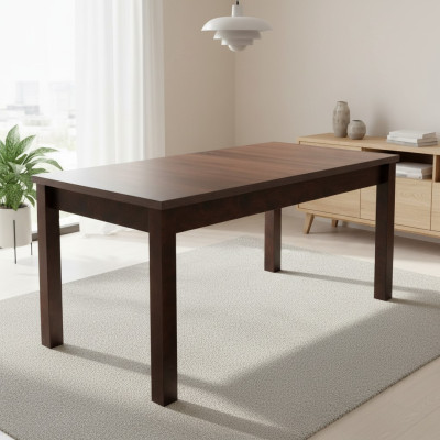 Mesa de comedor para sala de conferencias Oficina Diseño de habitación de lujo en madera de 80x160/200