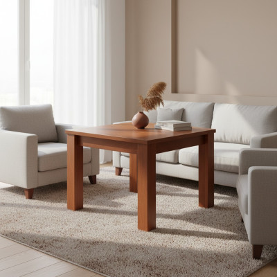 Mesa de comedor de lujo Sala de conferencias Mesas de lujo Muebles de lujo Madera 90x90/330cm xxl Nuevo