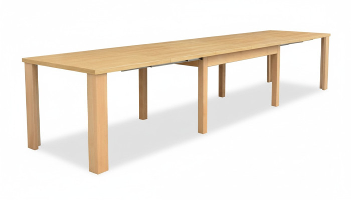 Mesa de conferencia Mesa de madera Mesas Reunión Comedor Mesa 90x150 / 390 cm xxl Grande