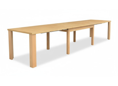 Mesa de conferencia Mesa de madera Mesas Reunión Comedor Mesa 90x150 / 390 cm xxl Grande