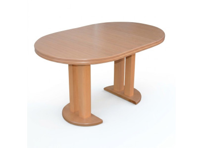 Mesa de comedor Diseño Madera Mesa de conferencias Mesa de reuniones extensible de 90x90 cm a 90x240 cm.
